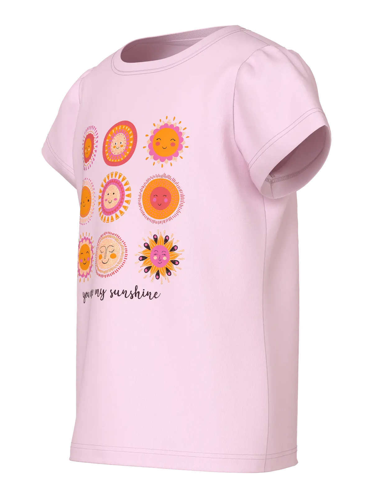 Topp Kortärmad Solar Vibeke Rosa