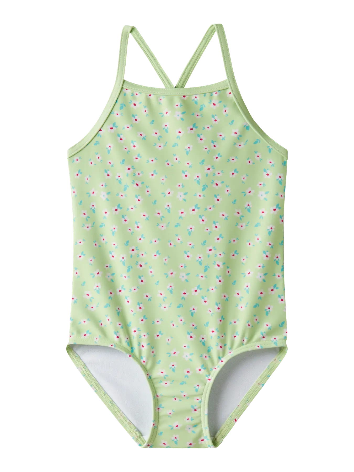 Baddräkt Zizla Blommor Grön