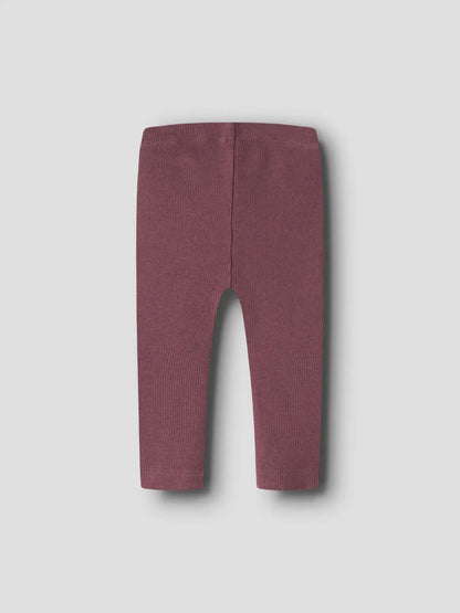 Byxa/Legging Kab Ribbad M Enfärgad Lila