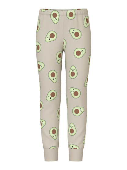 Pyjamas Långärmad Avocado K Beige