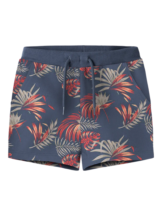 Sweatshorts Fluz M Mönstrade Blå