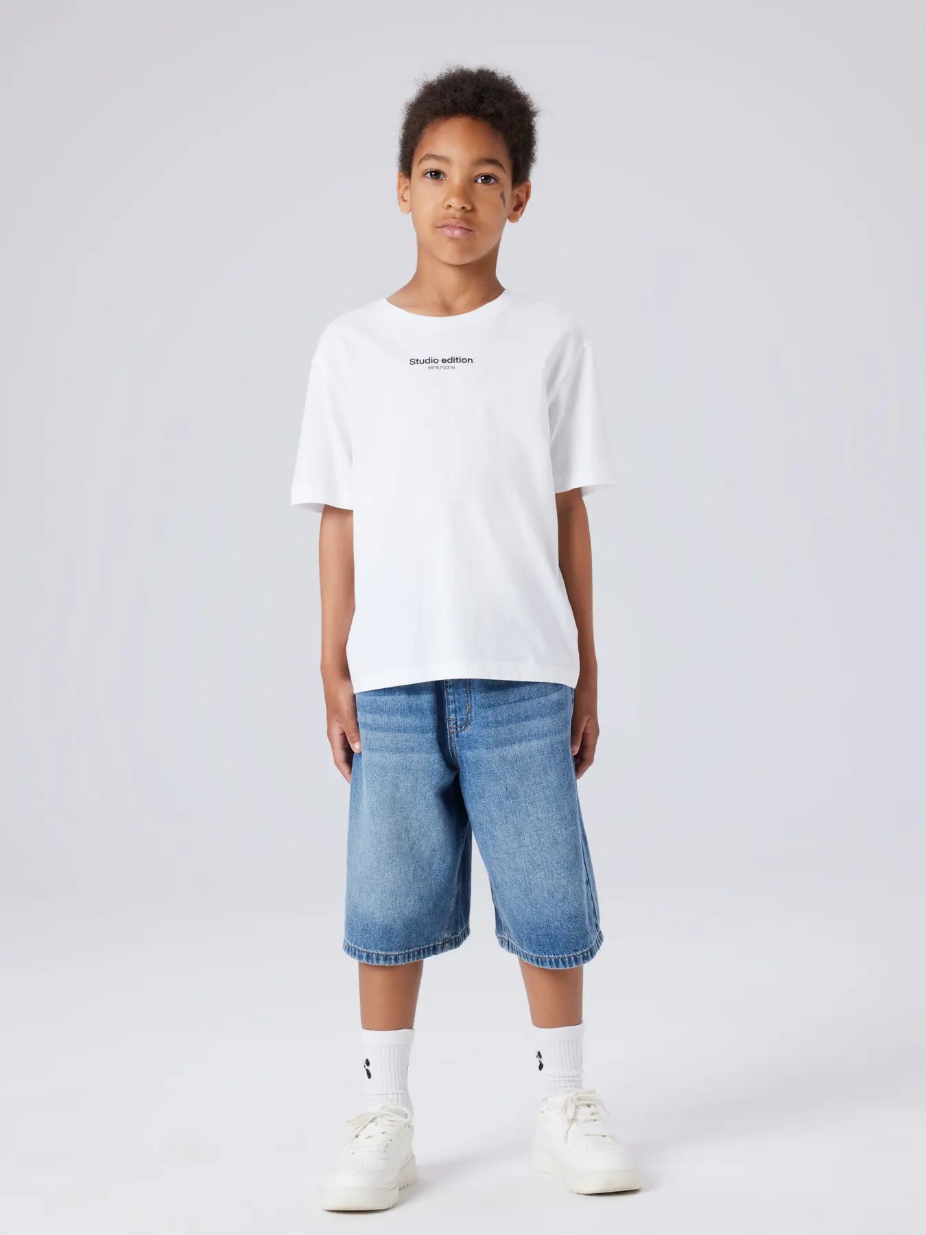 Jeansshorts Skater Ben Medium Blå Tvätt