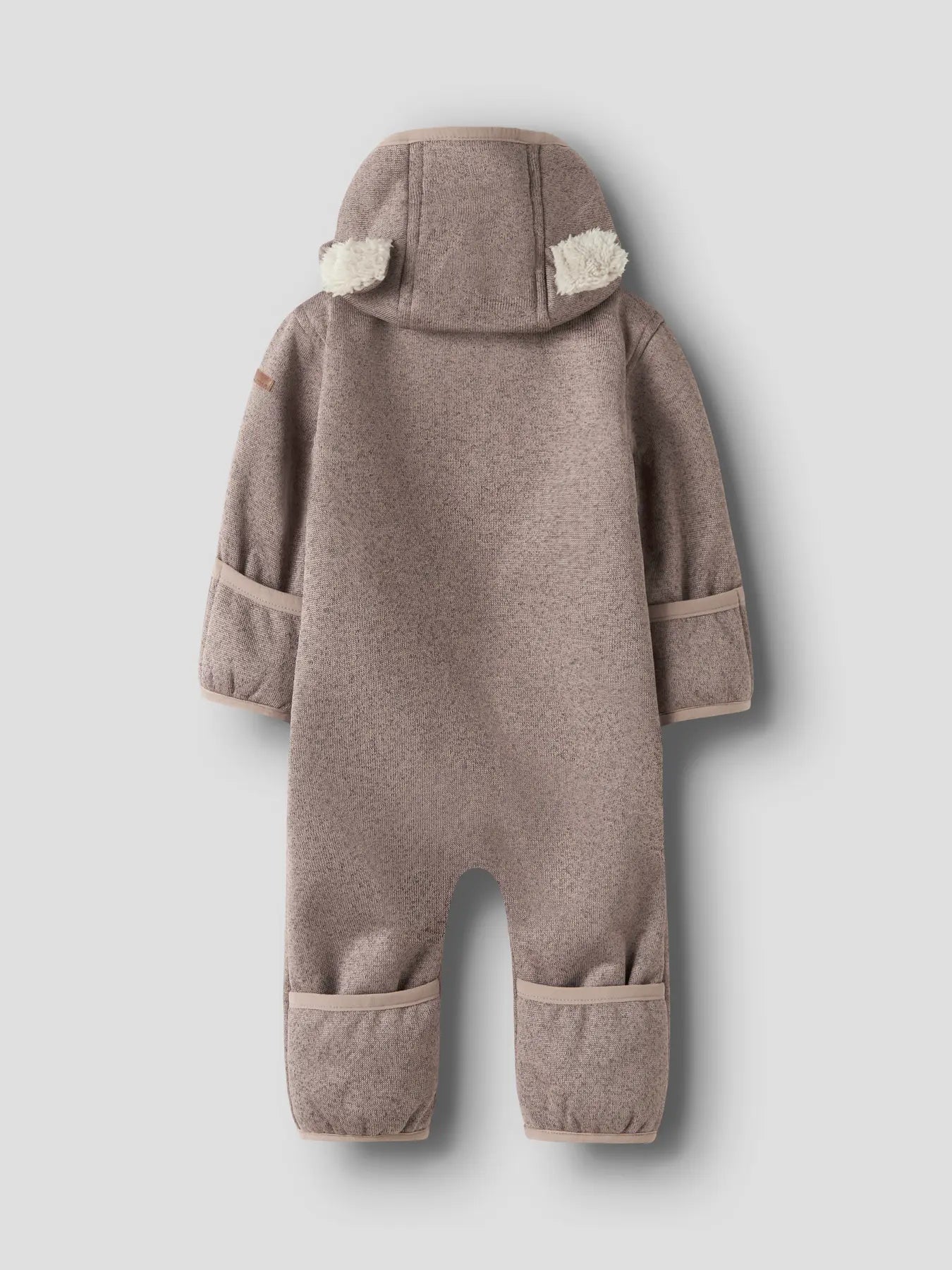 Softshell Overall Vattentät Mada Teddyfoder Enfärgad Beige
