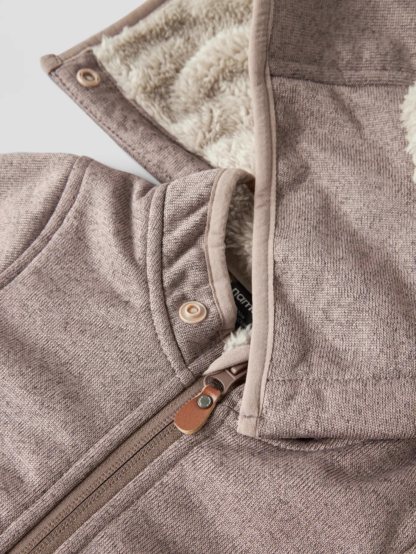 Softshell Overall Vattentät Mada Teddyfoder Enfärgad Beige