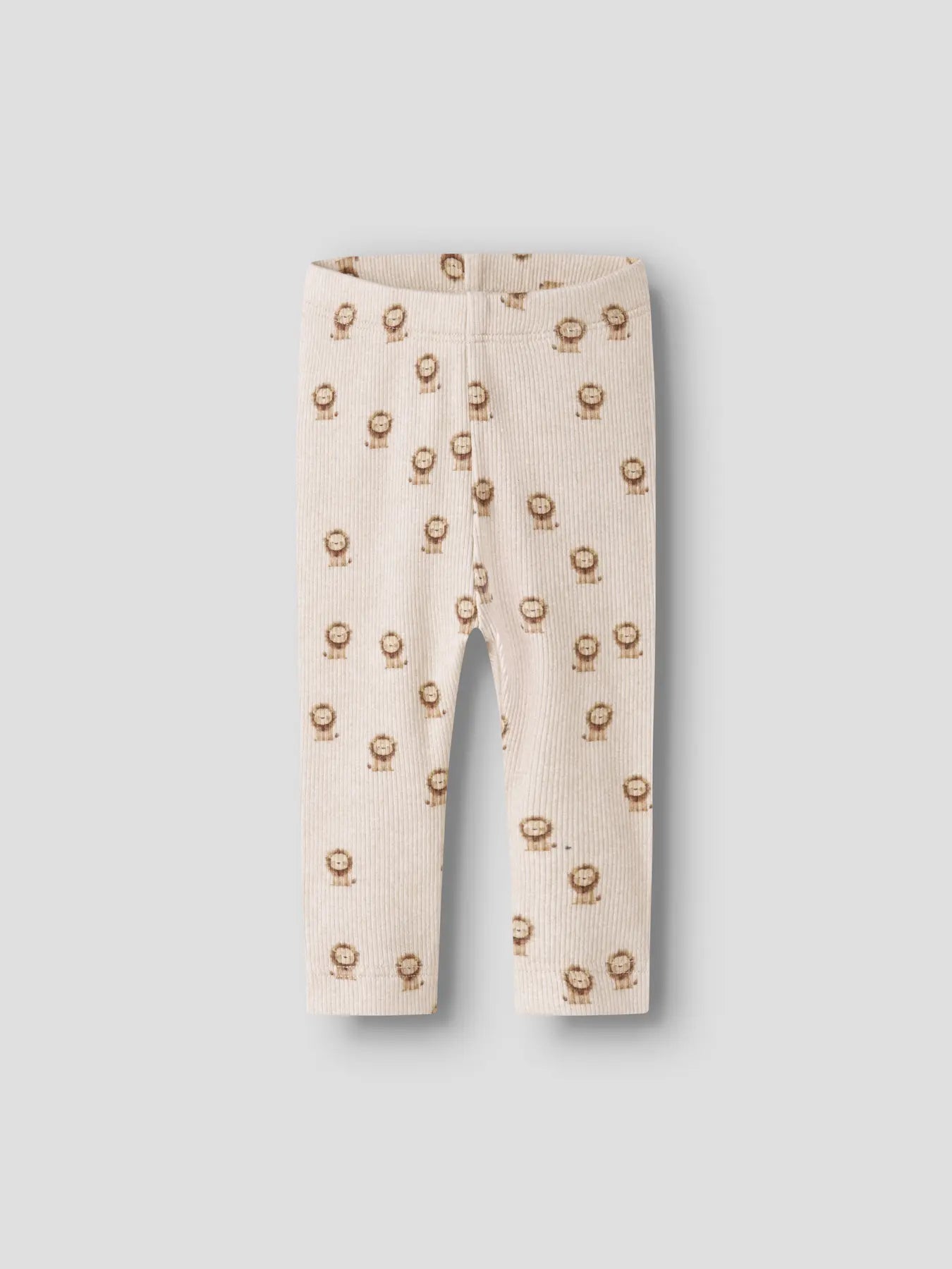 Leggings Lejon Ribbade Hobit Beige