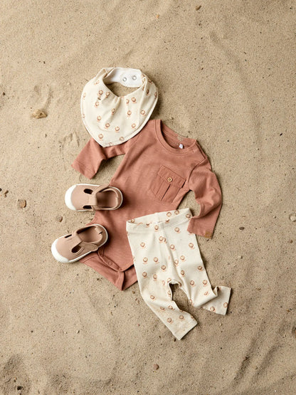 Leggings Lejon Ribbade Hobit Beige