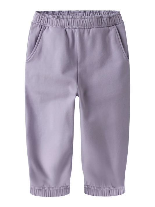 Sweatbyxa Taika Enfärgad Lila