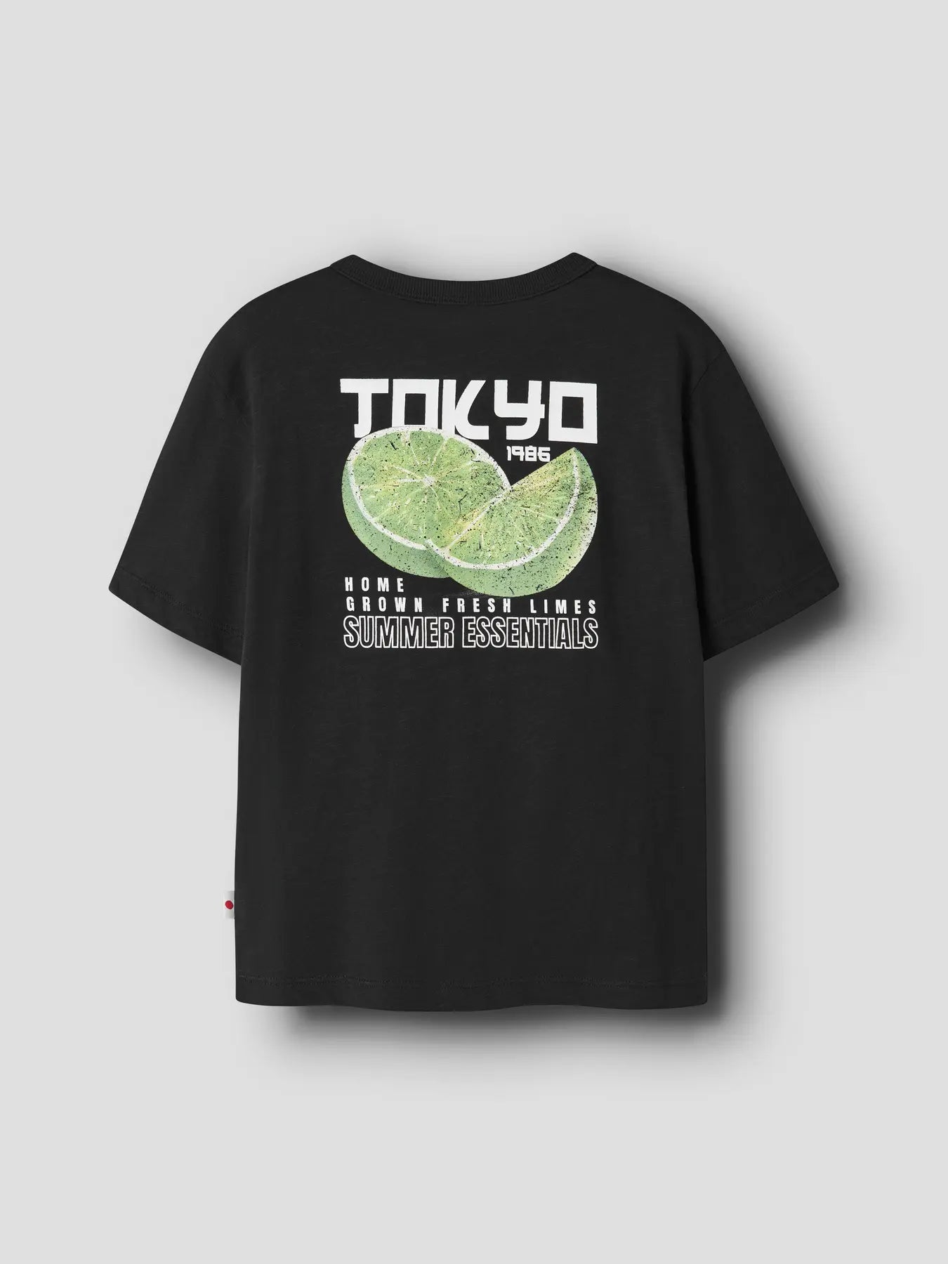 T-shirt Kortärmad Joss Backprint Svart