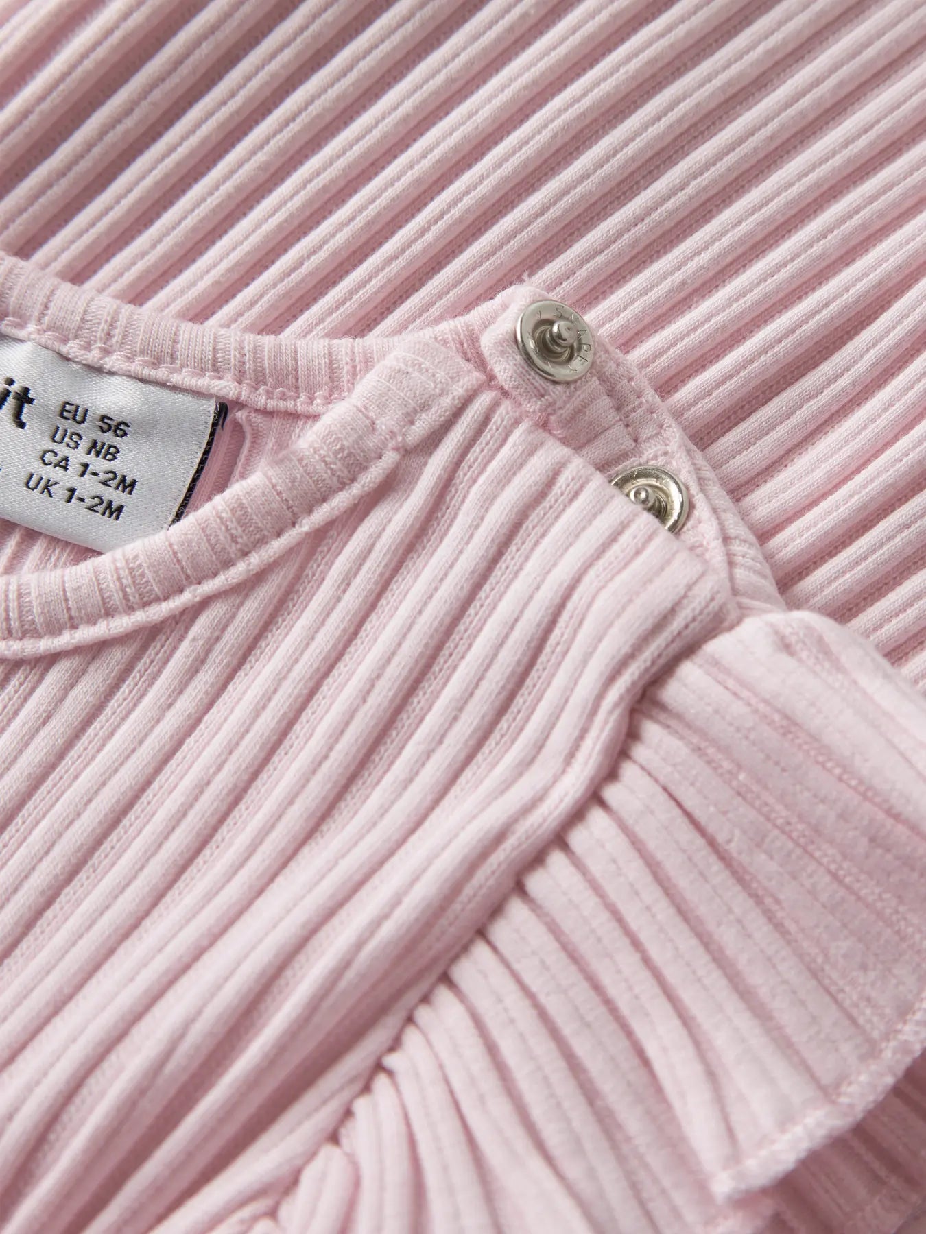 Klänning Heidy Kortärmad Enfärgad Rosa
