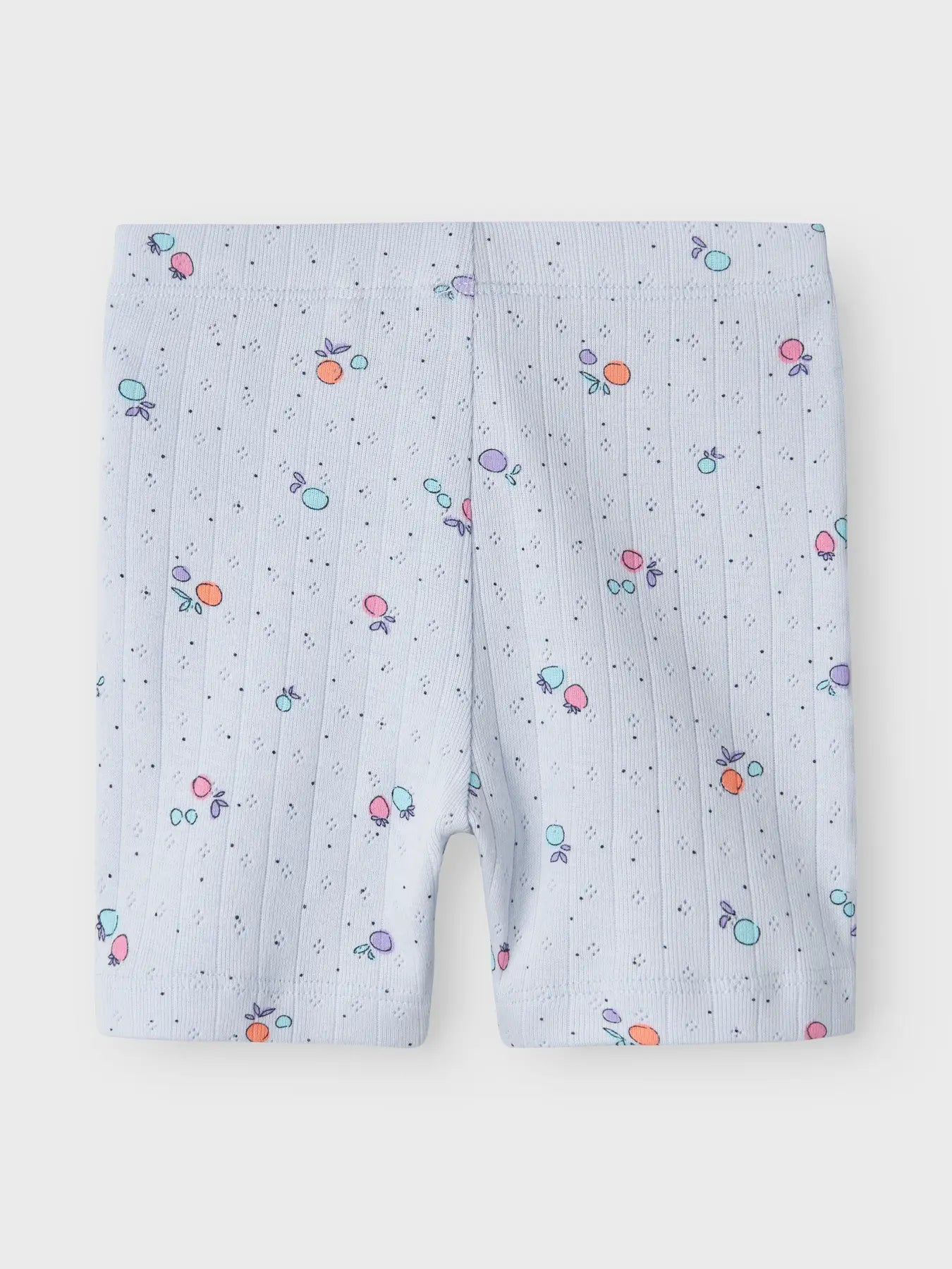 Cykelbyxa/Shorts Hamanda Hålmönster Frukter Blå