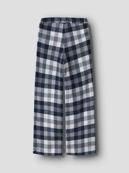 Rutiga Byxor Raul Flanell Blå