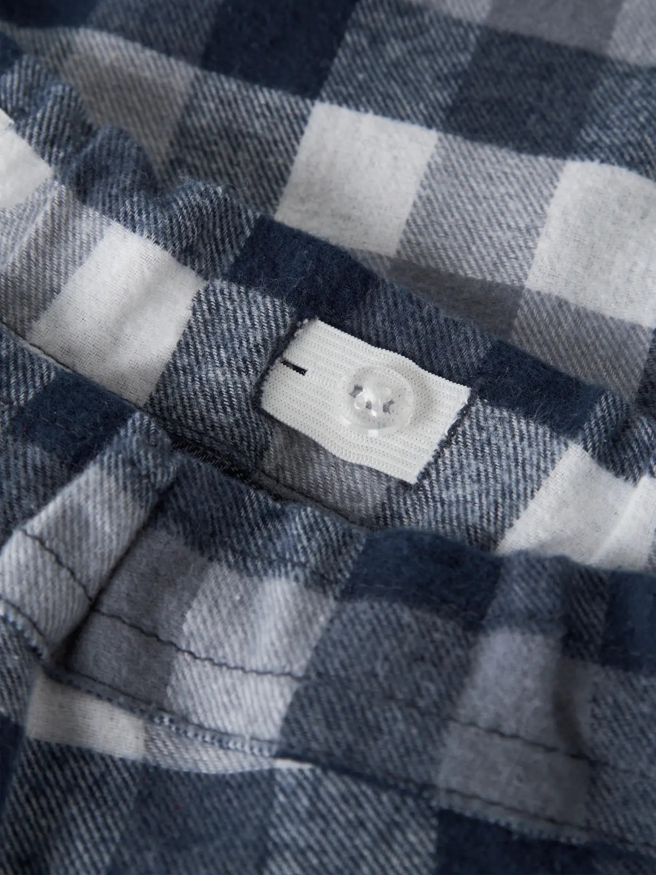 Rutiga Byxor Raul Flanell Blå