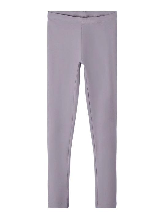 Legging Vivian Enfärgade Lila